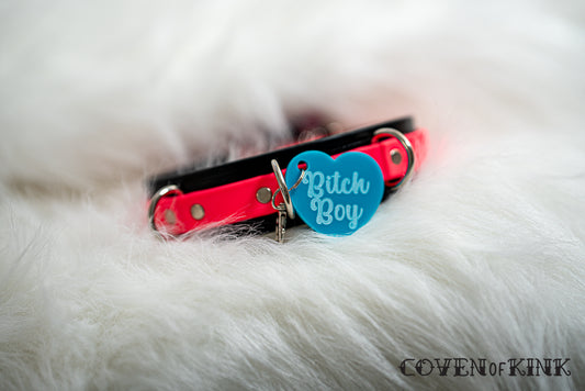 Bitch Boy Collar Tag