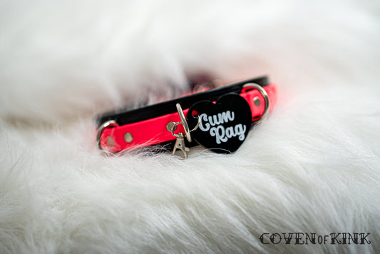 Cum Rag Collar Tag