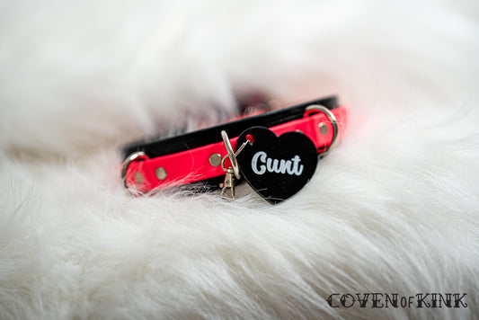 Cunt Collar tag