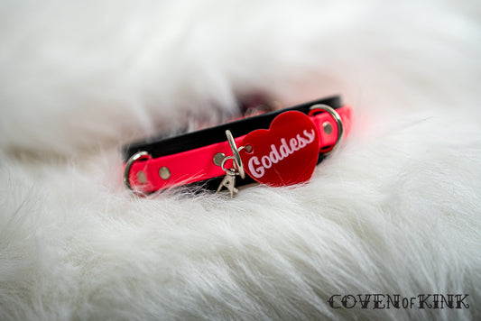 Goddess Collar Tag