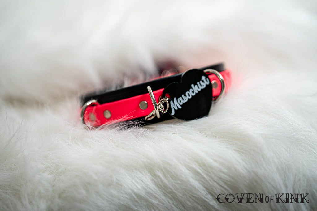 Masochist Collar Tag