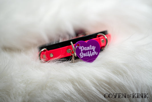 Panty Sniffer Collar Tag