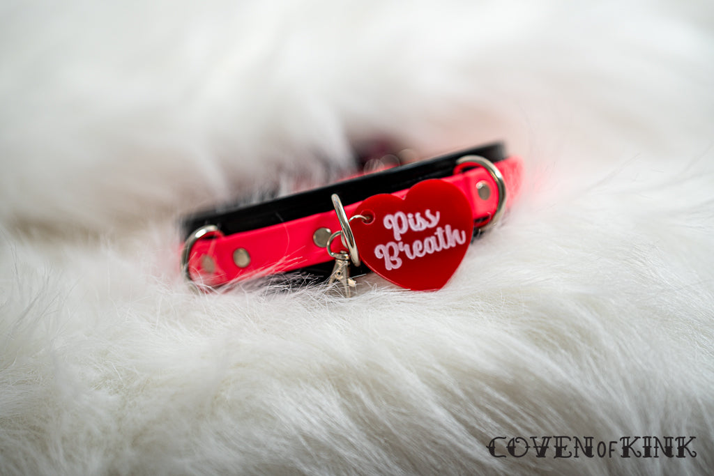 Piss Breath Collar Tag