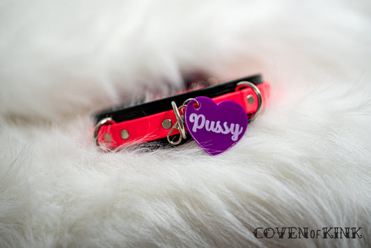 Pussy Collar Tag