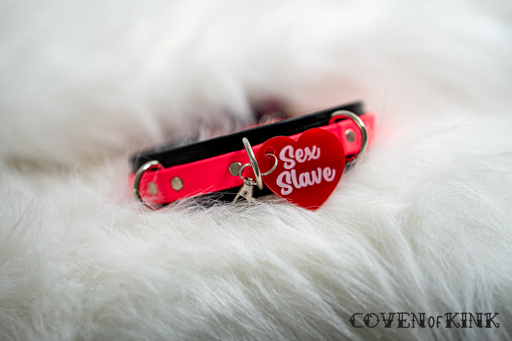 Sex Slave Collar Tag