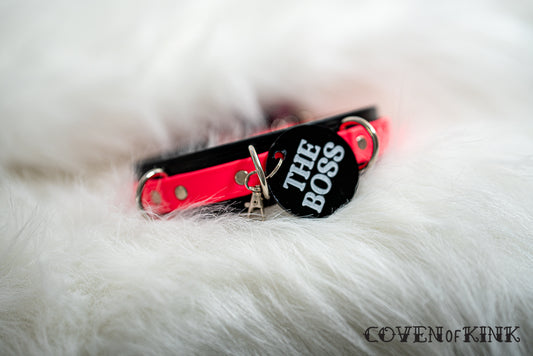 The Boss Collar Tag