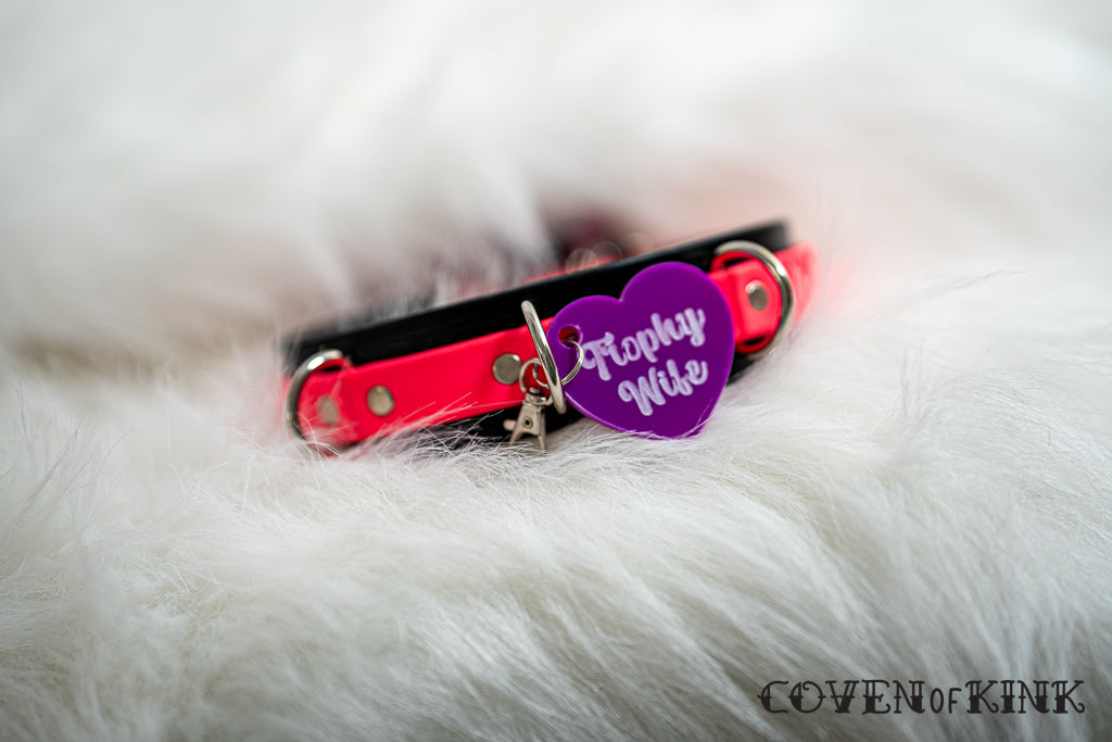 Trophy Wife Collar Tag