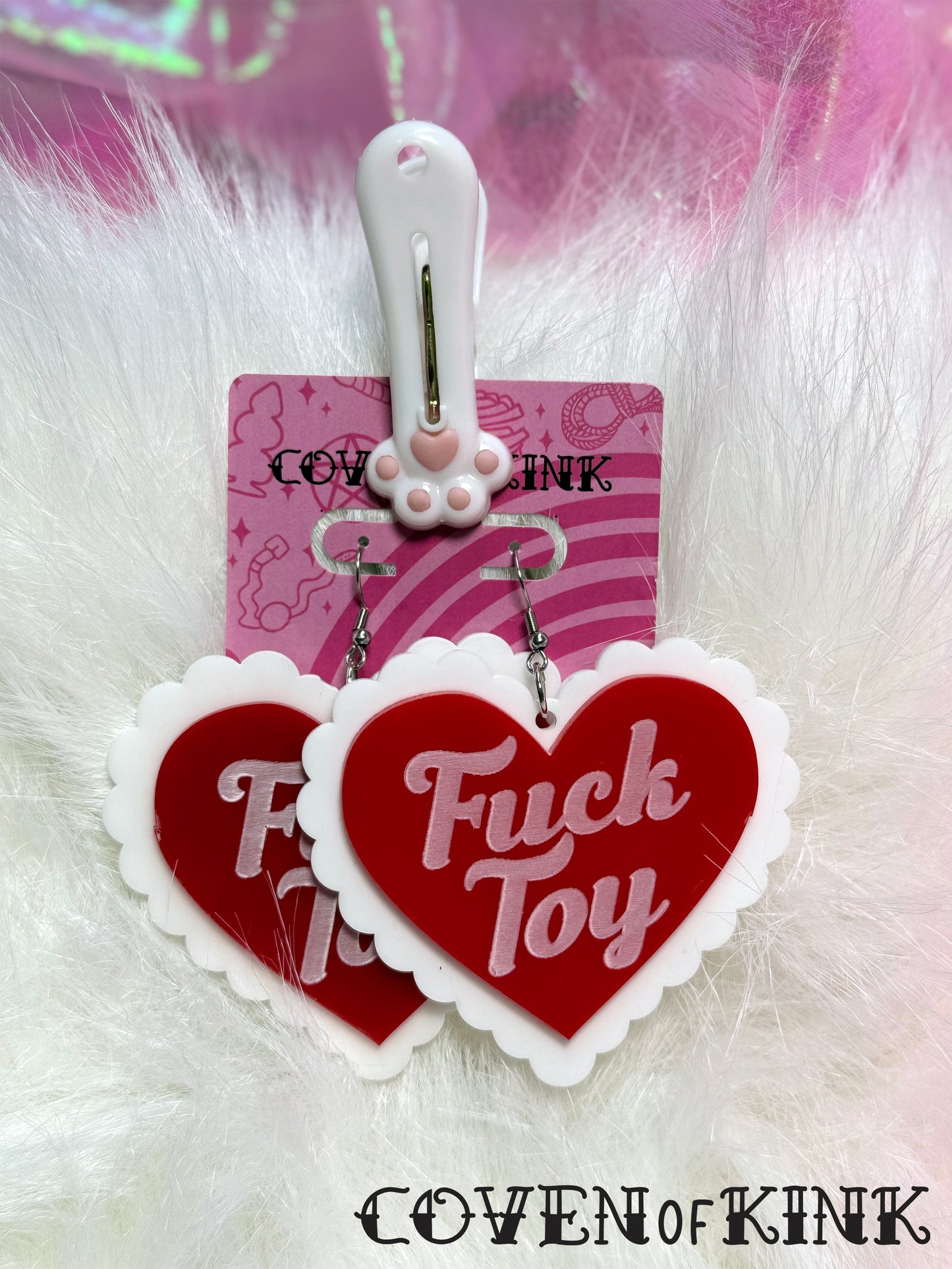 'Fuck Toy’ Earrings