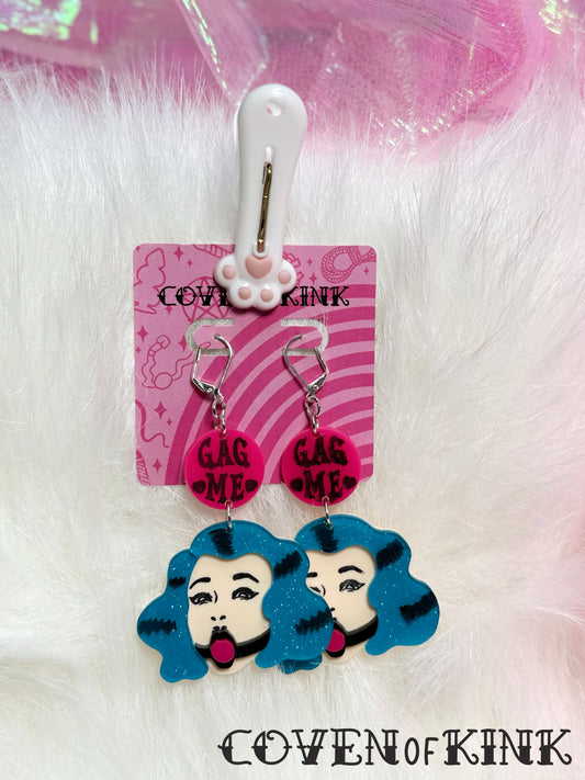 'Gag Me’ Earrings