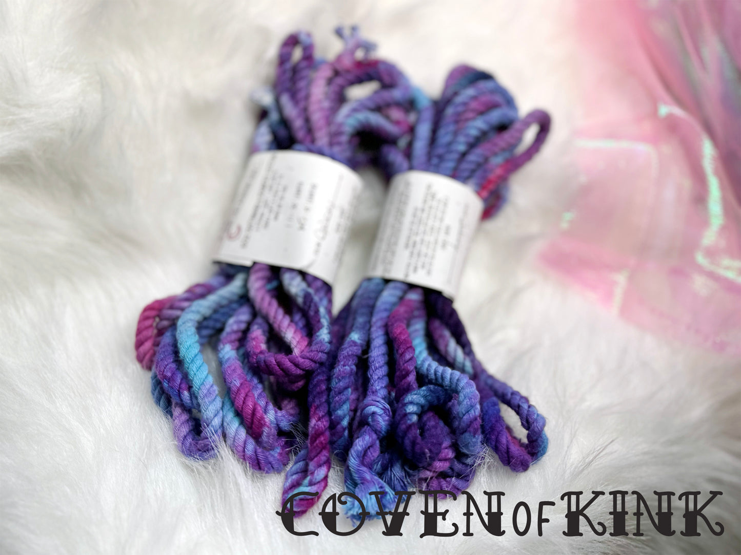 Galaxy Hand Dyed Sustainably Sourced Cotton Bondage Rope