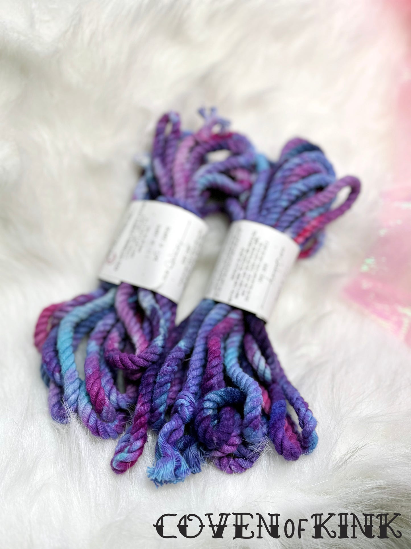 Galaxy Hand Dyed Sustainably Sourced Cotton Bondage Rope