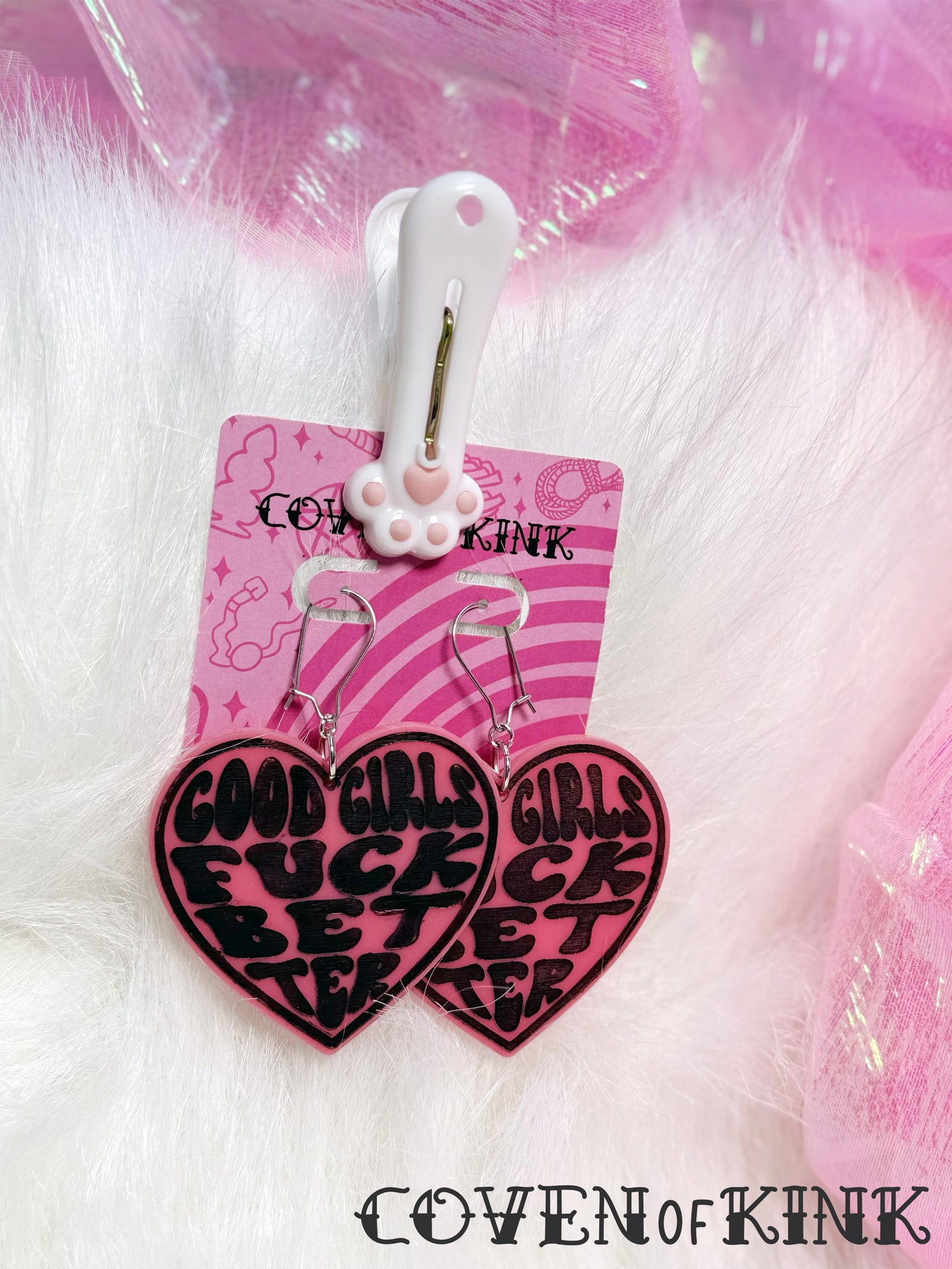 'Good Girls Fuck Better' Earrings