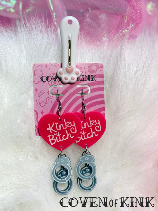 ‘Kinky Bitch’ Earrings