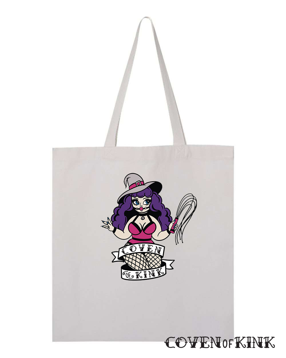 Coven of Kink Logo Tote Bag